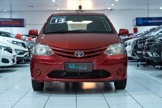 TOYOTA ETIOS 1.3 XS 16V FLEX 4P MANUAL TOYOTA ETIOS 1.3 XS 16V FLEX 4P MANUAL